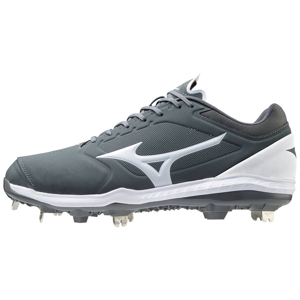 Mizuno Sweep 5 Rövidszárú Metal Női Softball Cipő Szürke/Fehér RMU596347